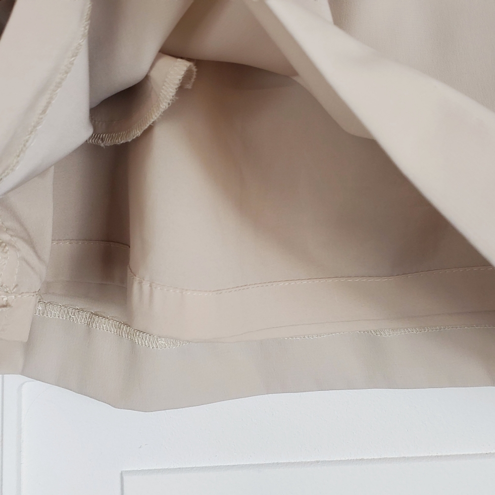 Express Color Block Drawstring Skirt Small Short … - image 7